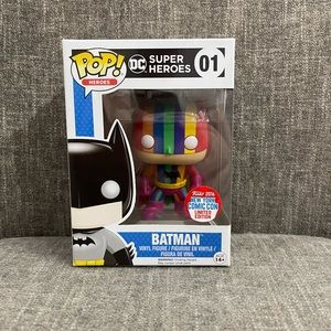 DC Super Heroes Batman Rainbow 2016 NY Comic Con Funko Pop